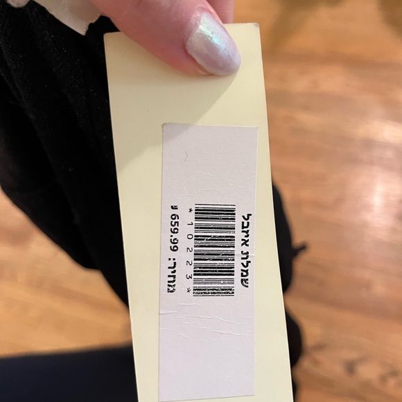 Vintage Couture NWT black shimmer gown - Picture 7 of 8